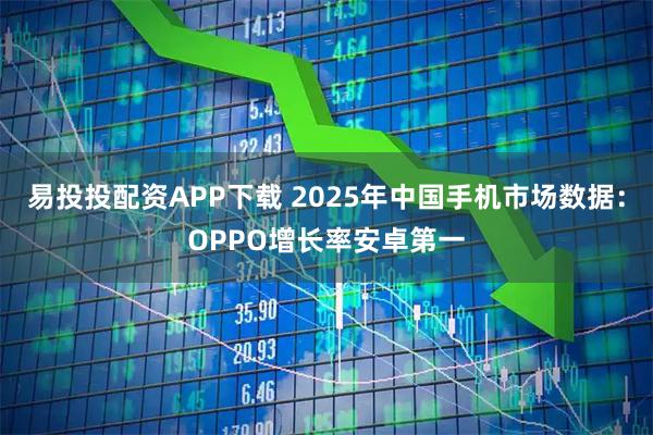 易投投配资APP下载 2025年中国手机市场数据：OPPO增长率安卓第一